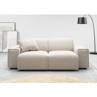andas 2-Sitzer "Glimminge auch in Breitcord + Feincord + Easy care-Bezug", besondere Kedernähte, Zierkissen von Andas
