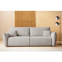 INOSIGN 3-Sitzer "MAVAS Schlafsofa mit Bettkasten", ca.240/108cm (Liegefläche 212/145 cm), Cord, Chenille, Struktur von Inosign