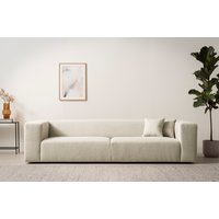 andas 3-Sitzer "BAKELS, Couch in Cord oder Boucle-Stoff, Sofa im modernen Design", bequemer Sitzkomfort,in 2 Stoffen und 8 Farben lieferbar von Andas