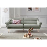 OTTO home 3-Sitzer "Bille" mit Naht im Rückenkissen und Eiche-Beinen, Design by Morten Georgsen von Otto Home