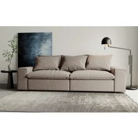 andas 3-Sitzer "Venslev", Lounge-Sofa, mit extra tiefer Sitzfläche und losen Kissen von Andas