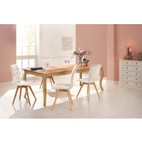andas 4-Fußstuhl "Rania", (Set), 2 St., Samtoptik, Im 2er/4er/6er-Set von Andas