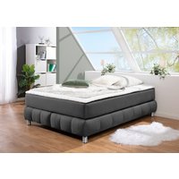 andas Boxspringbett "Salo", Ohne Kopfteil, inkl. Topper, auch in Überlänge 220 cm von Andas