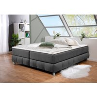 Home affaire Boxspringbett "Salo" Ohne Kopfteil, inkl. Topper, auch in Überlänge 220 cm von home affaire