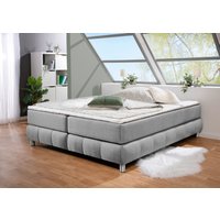 andas Boxspringbett "Salo", Ohne Kopfteil, inkl. Topper, auch in Überlänge 220 cm von Andas