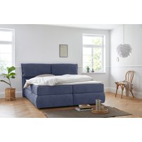 andas Boxspringbett "Jenson", in 4 Farben, 4 Breiten, 3 Matratzenarten in 2 Härtegraden, Topper von Andas