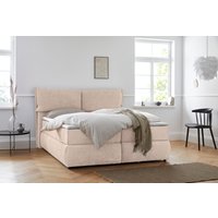 andas Boxspringbett "Jenson", in 4 Farben, 4 Breiten, 3 Matratzenarten in 2 Härtegraden, Topper von Andas