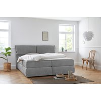 andas Boxspringbett "Jenson", in 4 Farben, 4 Breiten, 3 Matratzenarten in 2 Härtegraden, Topper von Andas