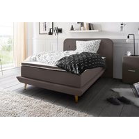 andas Boxspringbett "Premium", Steppung mit Knopfheftung, inkl. Topper von Andas