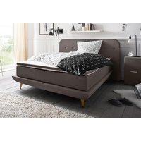 andas Boxspringbett "Premium", Steppung mit Knopfheftung, inkl. Topper von Andas