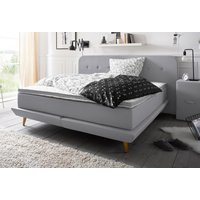andas Boxspringbett "Premium" Steppung mit Knopfheftung, inkl. Topper andas Boxspringbett "Premium" Steppung mit Knopfheftung, inkl. Topper von Andas