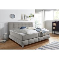 andas Boxspringbett "Salo XXL" in Samtoptik oder Struktur, 6 Breiten in Überlänge 220cm, 4 Härtegrade andas Boxspringbett "Salo XXL" in Samtoptik oder Struktur, 6 Breiten in Überlänge 220cm, 4 Härtegrade von Andas