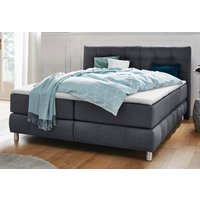 andas Boxspringbett "Salo XXL", in Samtoptik oder Struktur, 6 Breiten in Überlänge 220cm, 4 Härtegrade andas Boxspringbett "Salo XXL", in Samtoptik oder Struktur, 6 Breiten in Überlänge 220cm, 4 Härtegrade von Andas
