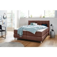 andas Boxspringbett "Salo XXL", in Samtoptik oder Struktur, 6 Breiten in Überlänge 220cm, 4 Härtegrade andas Boxspringbett "Salo XXL", in Samtoptik oder Struktur, 6 Breiten in Überlänge 220cm, 4 Härtegrade von Andas
