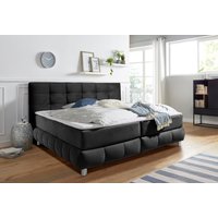 andas Boxspringbett "Salo XXL" in Samtoptik oder Struktur, 6 Breiten in Überlänge 220cm, 4 Härtegrade andas Boxspringbett "Salo XXL" in Samtoptik oder Struktur, 6 Breiten in Überlänge 220cm, 4 Härtegrade von Andas