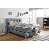 andas Boxspringbett "Salo XXL" in Samtoptik oder Struktur, 6 Breiten in Überlänge 220cm, 4 Härtegrade andas Boxspringbett "Salo XXL" in Samtoptik oder Struktur, 6 Breiten in Überlänge 220cm, 4 Härtegrade von Andas