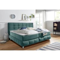 andas Boxspringbett "Salo XXL", in Samtoptik oder Struktur, 6 Breiten in Überlänge 220cm, 4 Härtegrade andas Boxspringbett "Salo XXL", in Samtoptik oder Struktur, 6 Breiten in Überlänge 220cm, 4 Härtegrade von Andas