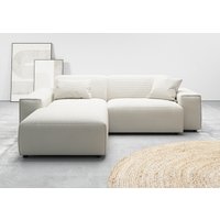 andas Ecksofa "Glimminge L-Form auch in Breitcord, Feincord + Easy care-Bezug,", Breite 234, Zierkissen von Andas