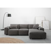 andas Ecksofa "Glimminge L-Form auch in Breitcord, Feincord + Easy care-Bezug," Breite 264, Zierkissen von Andas