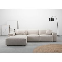 andas Ecksofa "Glimminge auch in Breitcord, Feincord, Bouclé + Easy care-Bezug", L-Form, Breite 294, Zierkissen von Andas