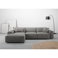 andas Ecksofa "Glimminge auch in Breitcord, Feincord, Bouclé + Easy care-Bezug", L-Form, Breite 294, Zierkissen von Andas