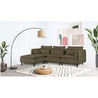 andas Ecksofa "ALVIK L-Form", zusammengesetzt aus Modulen, erweiterbar mit Modulen der Serie von Andas