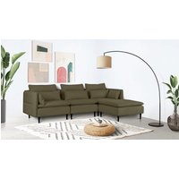 andas Ecksofa "ALVIK L-Form", zusammengesetzt aus Modulen, erweiterbar mit Modulen der Serie von Andas