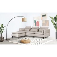 andas Ecksofa "ALVIK L-Form", zusammengesetzt aus Modulen, erweiterbar mit Modulen der Serie von Andas