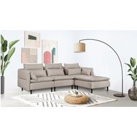 andas Ecksofa "ALVIK L-Form", zusammengesetzt aus Modulen, erweiterbar mit Modulen der Serie von Andas