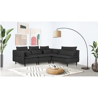 andas Ecksofa "ALVIK L-Form", zusammengesetzt aus Modulen, erweiterbar mit Modulen der Serie von Andas