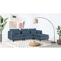 andas Ecksofa "ALVIK L-Form", zusammengesetzt aus Modulen, erweiterbar mit Modulen der Serie von Andas