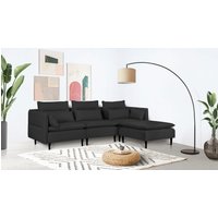andas Ecksofa "ALVIK L-Form", zusammengesetzt aus Modulen, erweiterbar mit Modulen der Serie von Andas