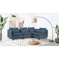 andas Ecksofa "ALVIK L-Form", zusammengesetzt aus Modulen, erweiterbar mit Modulen der Serie von Andas