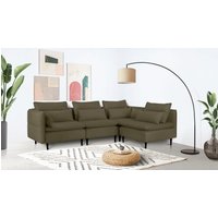 andas Ecksofa "ALVIK L-Form", zusammengesetzt aus Modulen, erweiterbar mit Modulen der Serie von Andas