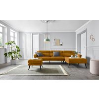 andas Ecksofa "Bille L-Form", mit Naht im Rückenkissen und Beinen aus Eichenholz andas Ecksofa "Bille L-Form", mit Naht im Rückenkissen und Beinen aus Eichenholz von Andas