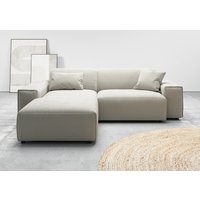 andas Ecksofa "Glimminge L-Form auch in Breitcord, Feincord + Easy care-Bezug," Breite 234, Zierkissen von Andas