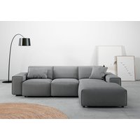 andas Ecksofa "Glimminge L-Form auch in Breitcord, Feincord + Easy care-Bezug," Breite 264, Zierkissen von Andas