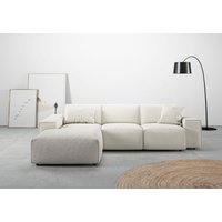 andas Ecksofa "Glimminge L-Form auch in Breitcord, Feincord + Easy care-Bezug," Breite 264, Zierkissen von Andas