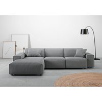 andas Ecksofa "Glimminge auch in Breitcord, Feincord, Bouclé + Easy care-Bezug" L-Form, Breite 294, Zierkissen von Andas