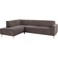 andas Ecksofa "Janek L-Form", mit Federkern und Keder in scandinavischem Design von Andas