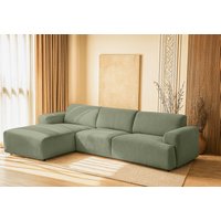 Home affaire Ecksofa "Linkka, Breite 301 cm" L-Form, in einem weichen Chenille-Stoff, mit Wellenunterfederung Home affaire Ecksofa "Linkka, Breite 301 cm" L-Form, in einem weichen Chenille-Stoff, mit Wellenunterfederung von home affaire