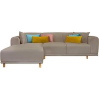 OTTO home Ecksofa "Maroon L-Form" in skandinavischem Design, mit losen Kissen von Otto Home