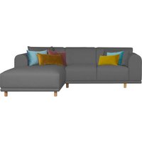 andas Ecksofa "Maroon L-Form" von Andas