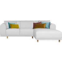 OTTO home Ecksofa "Maroon L-Form" in skandinavischem Design, mit losen Kissen von Otto Home