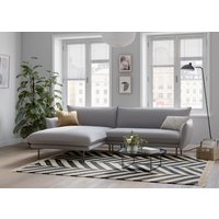 andas Ecksofa "Stine L-Form", Besonderes Design durch Kissenoptik und Keder, by Morten Georgsen von Andas