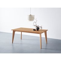 andas Esstisch "Amali" Aus massiver Eiche, in 3 Breiten von Andas