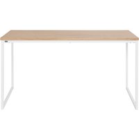 andas Esstisch "Hulsig", (1 St.), mit Tischplatte in einer Holzoptik und fühlbare Struktur, Höhe 76 cm von Andas