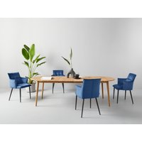 andas Esstisch "Toarp" Massivholz Eiche Ausziehtisch, mit integrierter Einlegeplatte andas Esstisch "Toarp" Massivholz Eiche Ausziehtisch, mit integrierter Einlegeplatte von Andas