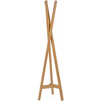 andas Garderobenständer im skandinavian Design, aus Eiche massiver Eiche, FSC von Andas