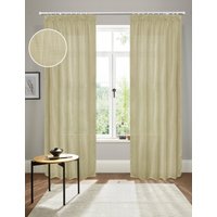 andas Gardine "Tursik" Faltenband 1 Stk. tlg. Blickdicht, Leinenlook, Polyester von Andas